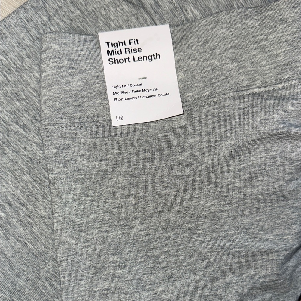 Nike Heather Gray Performance Bike Shorts - Picture 4 of 4